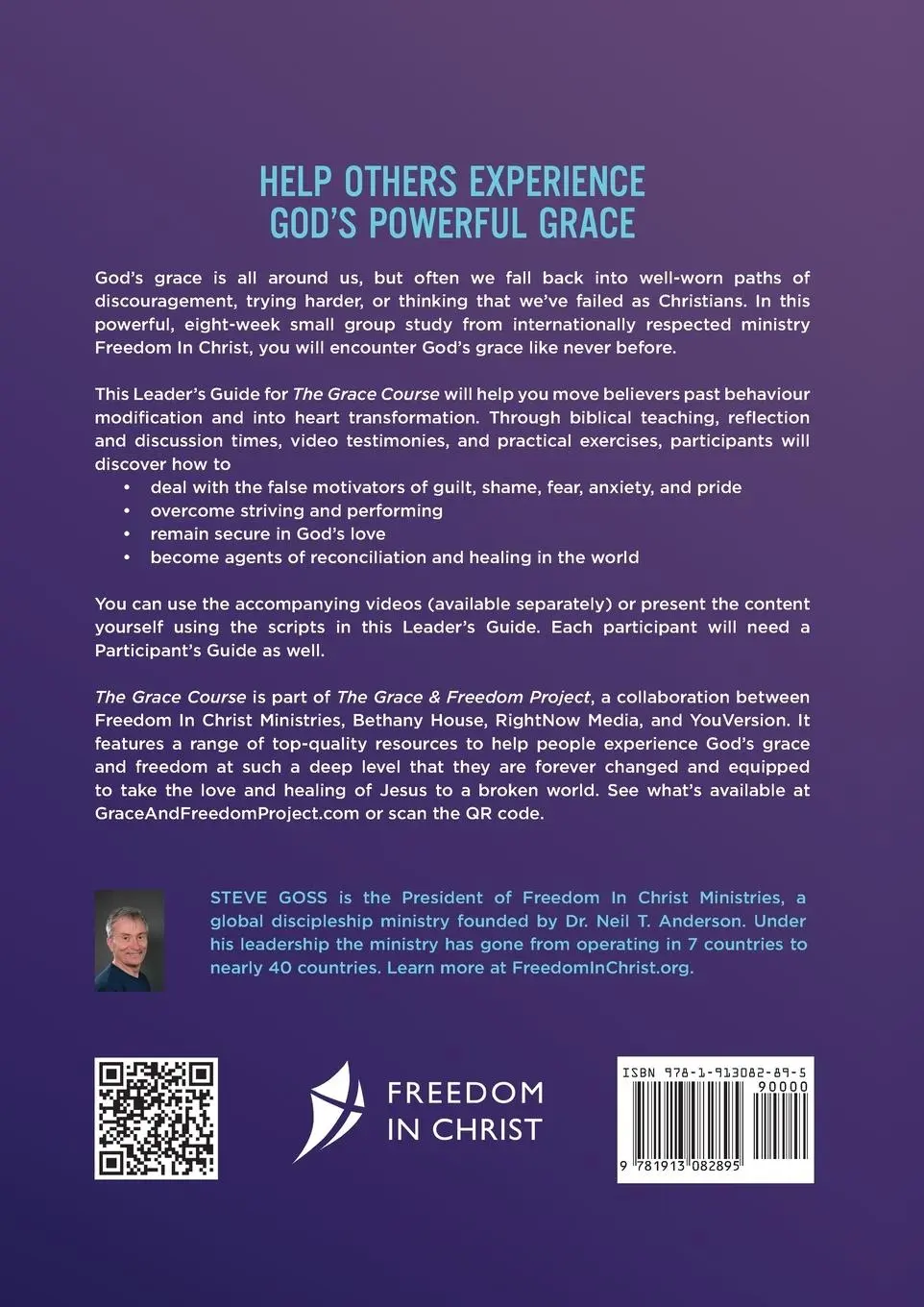 Rückseite: 9781913082895 | The Grace Course Leader's Guide | Steve Goss | Taschenbuch | Englisch