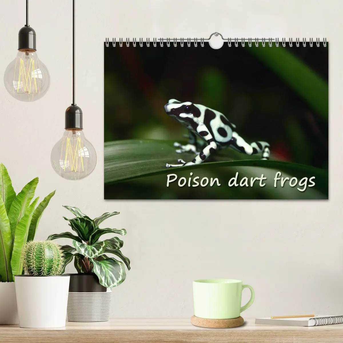 Bild: 9783516582895 | Poison dart frogs / UK-Version / Birthday Calendar (Wall Calendar...