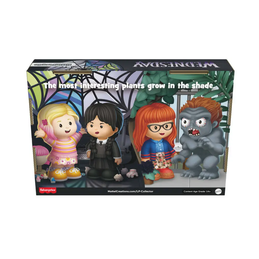 Bild: 194735222995 | Fisher-Price Little People Collector Wednesday | Fensterkarton | HWX46
