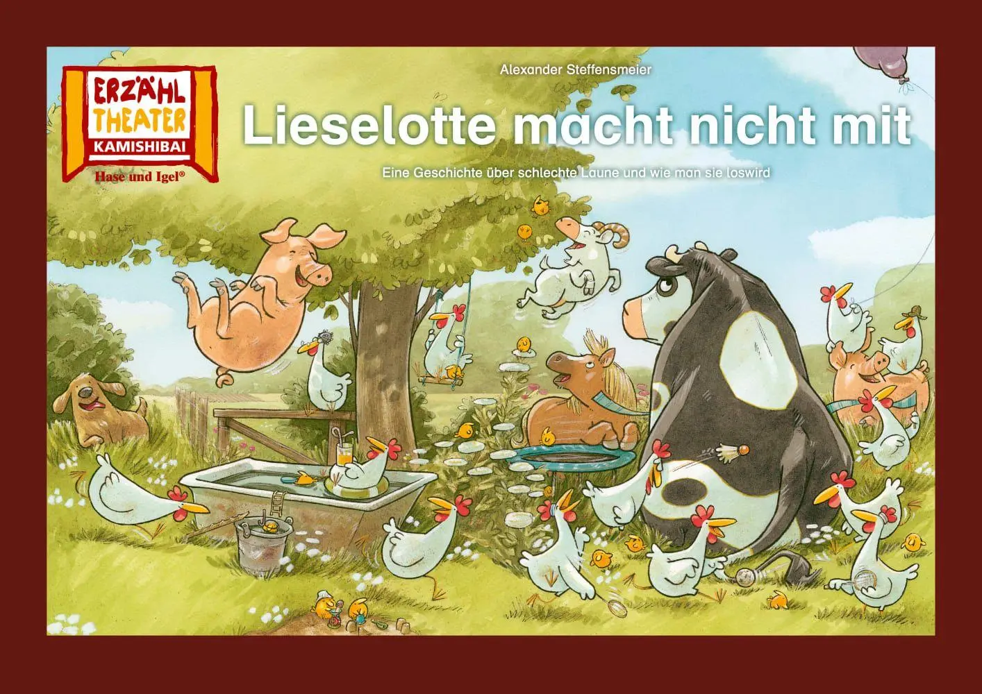 Cover: 4260505832995 | Lieselotte macht nicht mit / Kamishibai Bildkarten | Steffensmeier