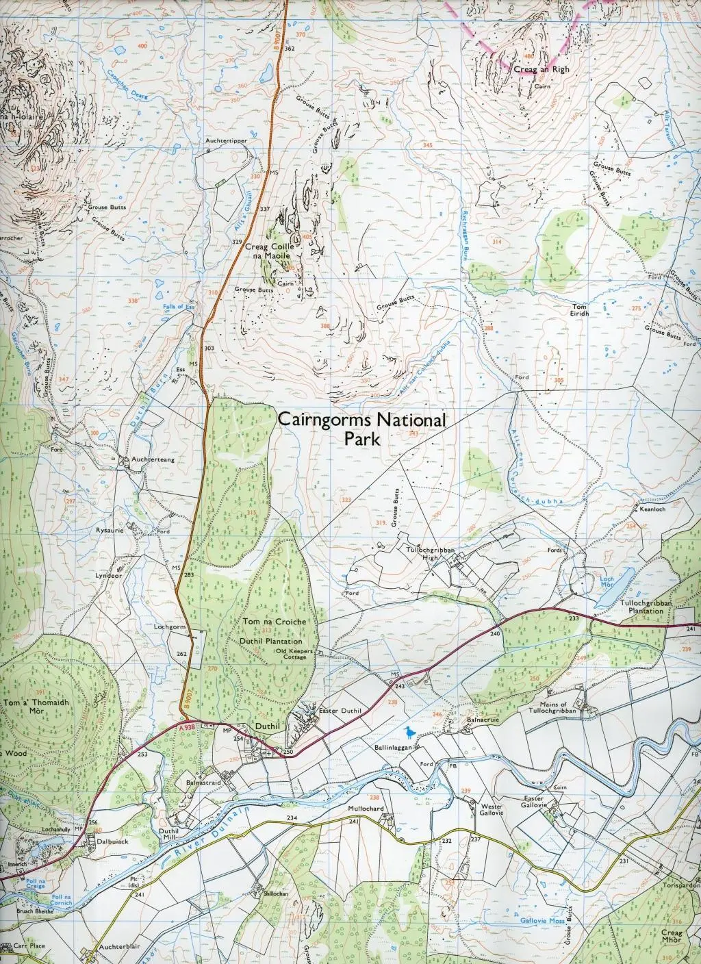 Bild: 9780319242995 | Lochindorb, Grantown-on-Spey &amp; Carrbridge | Ordnance Survey | Englisch