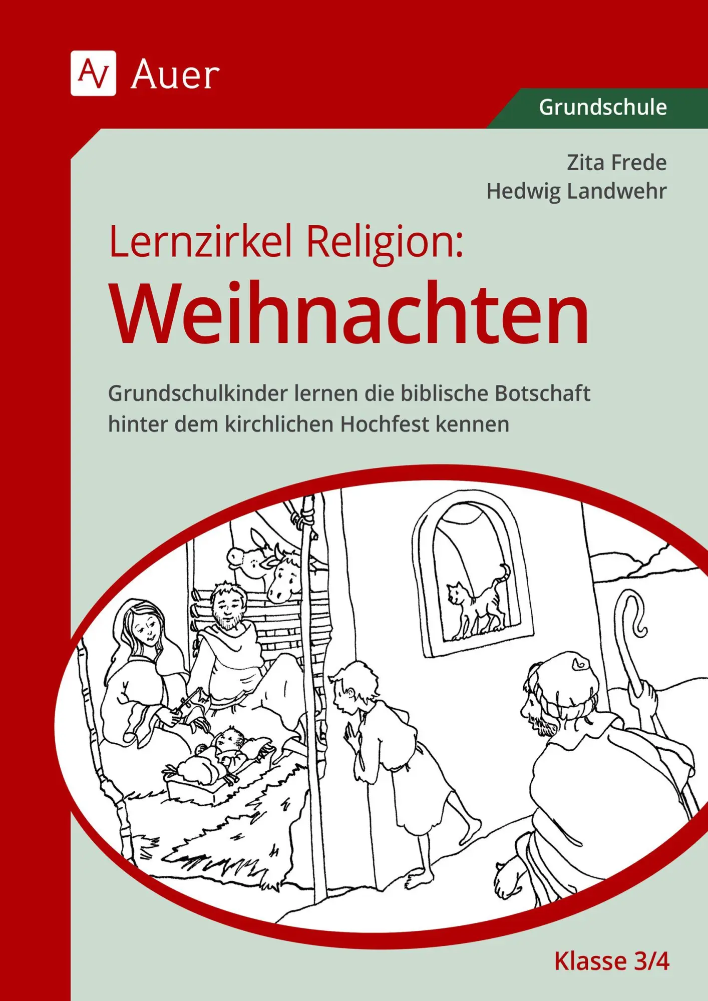 Cover: 9783403092995 | Lernzirkel Religion: Weihnachten Klasse 3/4 | Zita Frede (u. a.)