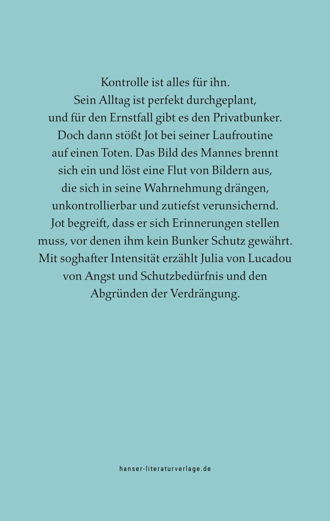 Bild: 9783446282995 | Zeiten erhöhter Gefahr | Roman | Julia von Lucadou | Buch | 224 S.