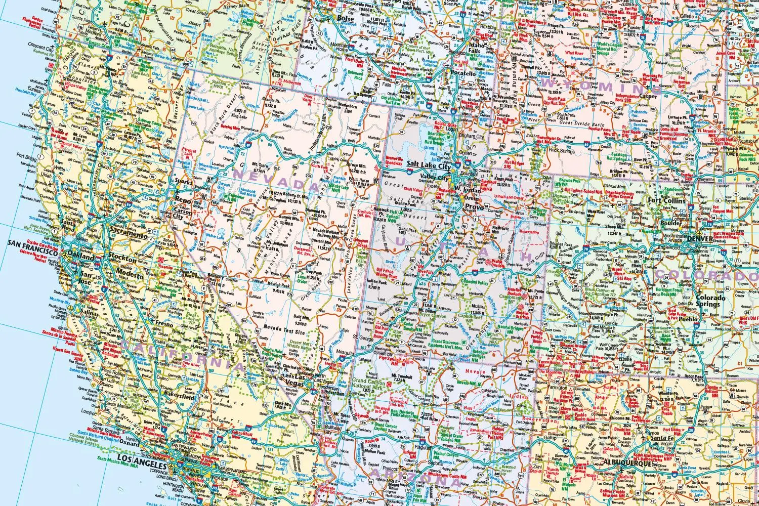 Bild: 9783831772995 | Reise Know-How Landkarte USA 1 : 4.700.000 | Rump | (Land-)Karte