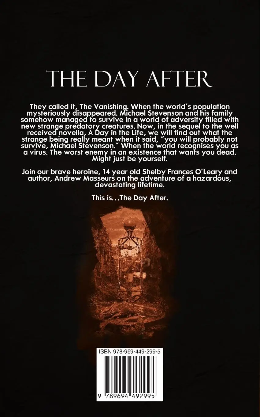 Rückseite: 9789694492995 | The Day After | A Day in the Life Series, Book Two | Andrew Masseurs