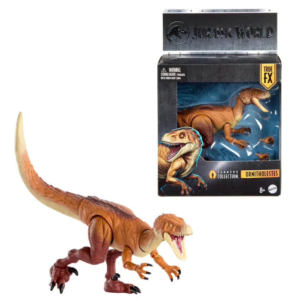 Bild: 194735353095 | Jurassic World Hammond Collection Human/Dino Pack - Ornitholestes