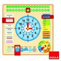 Cover: 8410446513095 | Goula - Kalenderuhr | Spiel | 51309 | Deutsch | 2009
