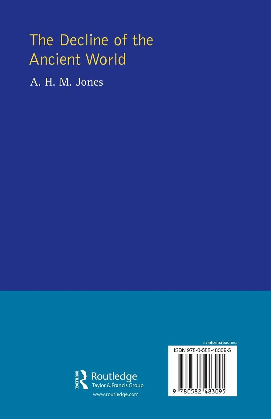 Rückseite: 9780582483095 | The Decline of the Ancient World | A. H. M. Jones | Taschenbuch | 1975