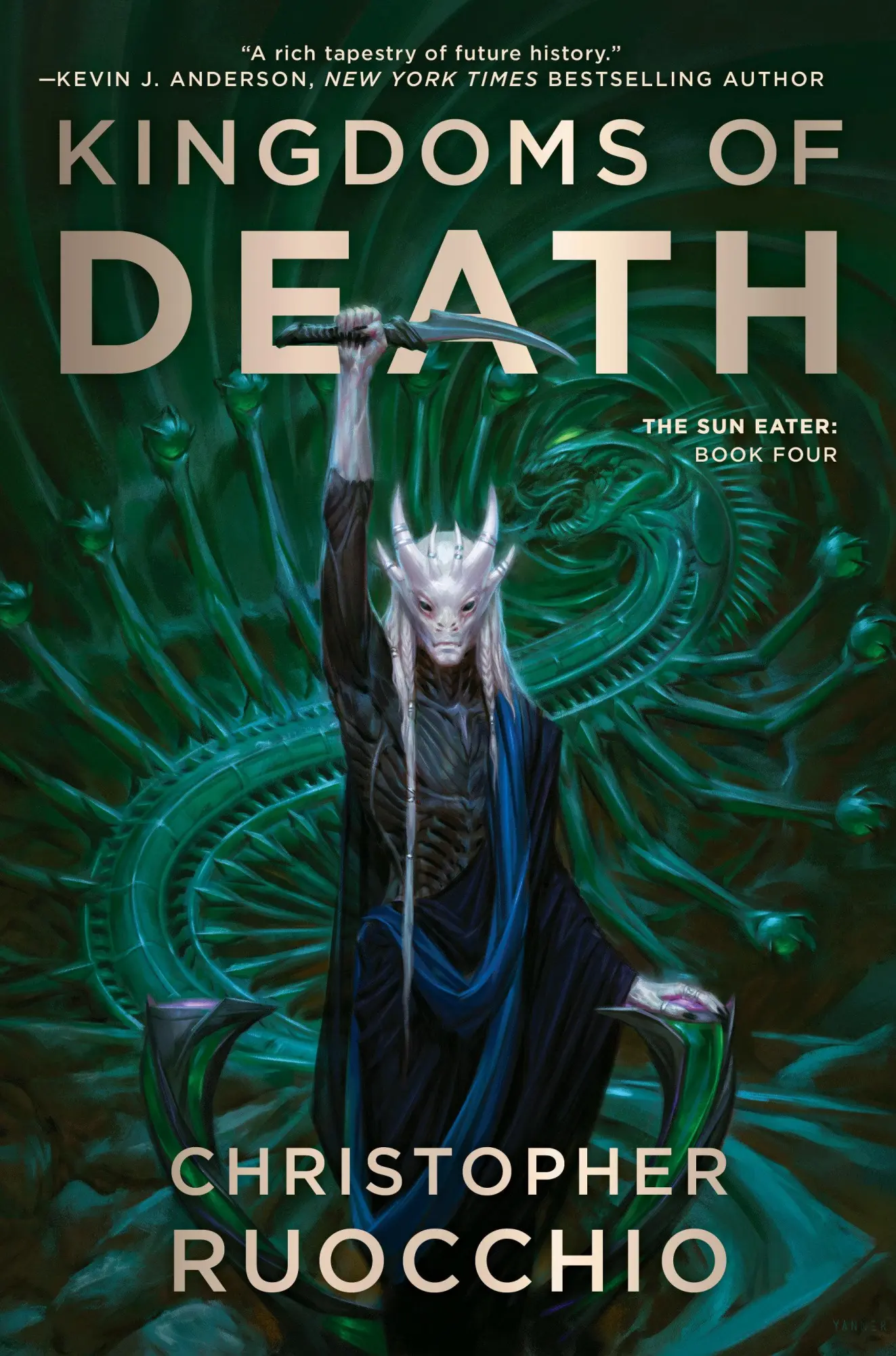 Cover: 9780756413095 | Kingdoms of Death | The Sun Eater: Book Four | Christopher Ruocchio