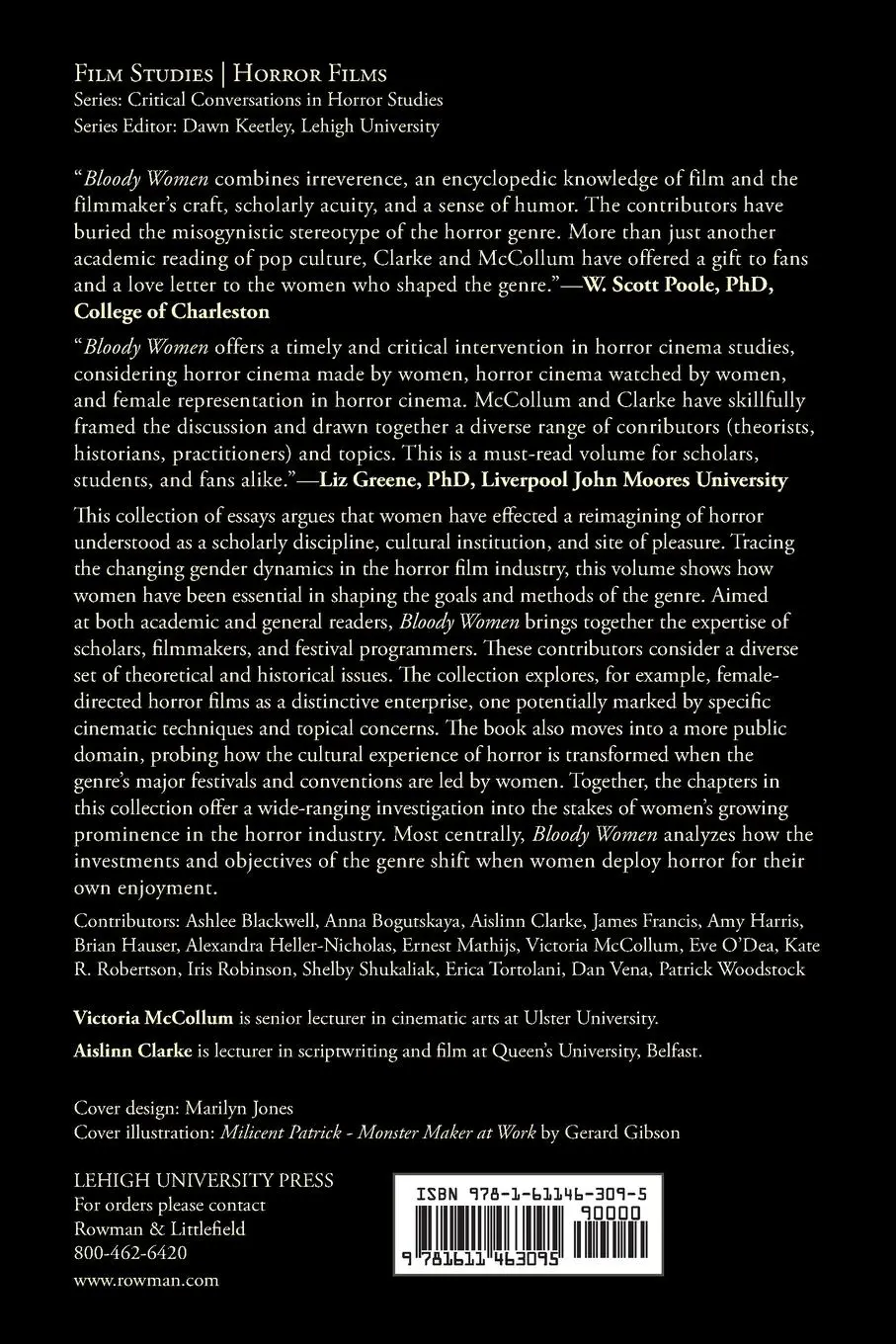 Rückseite: 9781611463095 | Bloody Women | Women Directors of Horror | Victoria McCollum (u. a.)