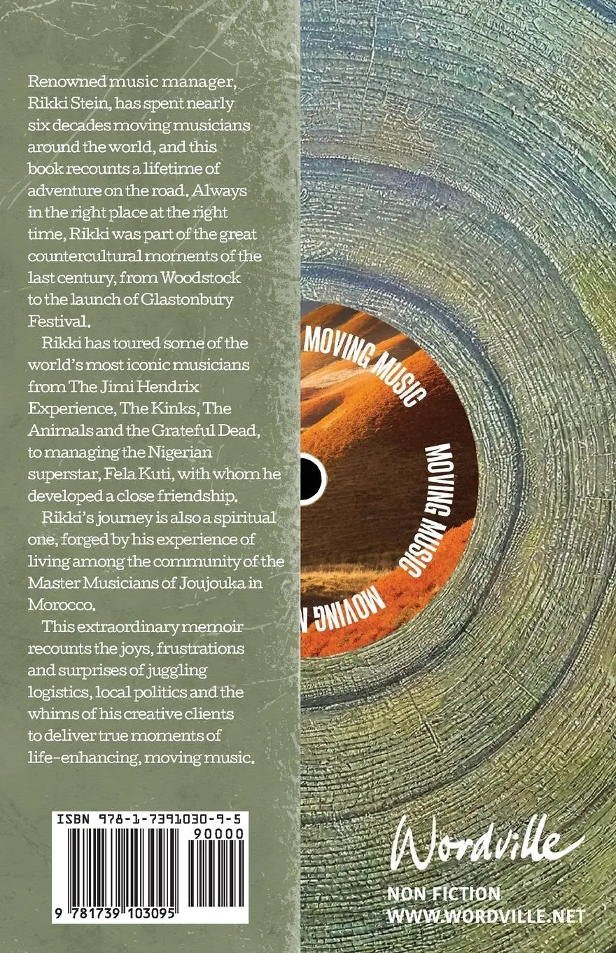 Rückseite: 9781739103095 | Moving Music | The Memoirs of Rikki Stein | Rikki Stein | Taschenbuch