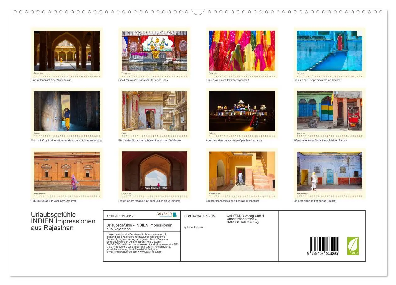 Bild: 9783457513095 | Urlaubsgefühle - INDIEN Impressionen aus Rajasthan (hochwertiger...