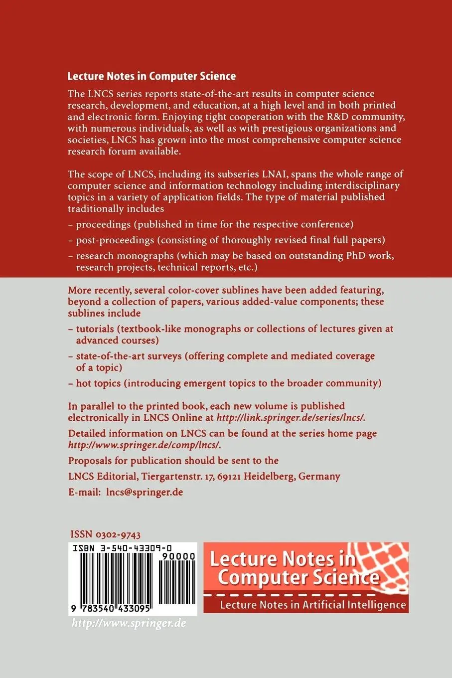 Rückseite: 9783540433095 | Graph Drawing | Petra Mutzel (u. a.) | Taschenbuch | xvi | Englisch