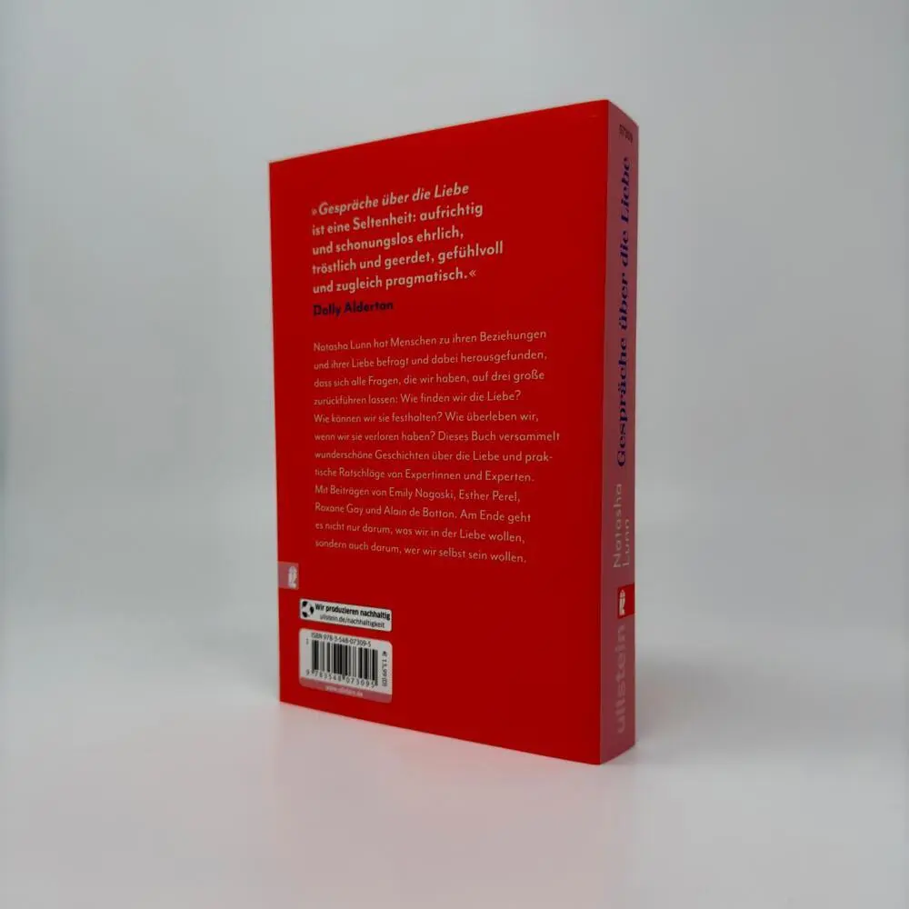 Rückseite: 9783548073095 | Gespräche über die Liebe | Natasha Lunn | Taschenbuch | 400 S. | 2025