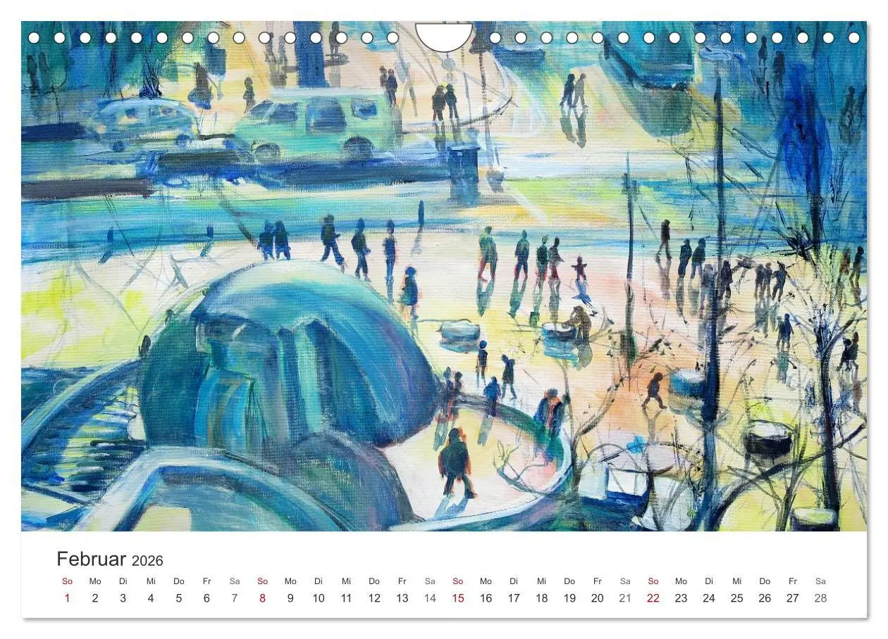 Bild: 9783457983195 | Berlin erlebt und gemalt - Renée König (Wandkalender 2026 DIN A4...