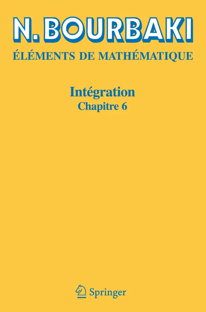 Cover: 9783540353195 | Intégration | Chapitre 6 | Nicolas Bourbaki | Taschenbuch | 2006
