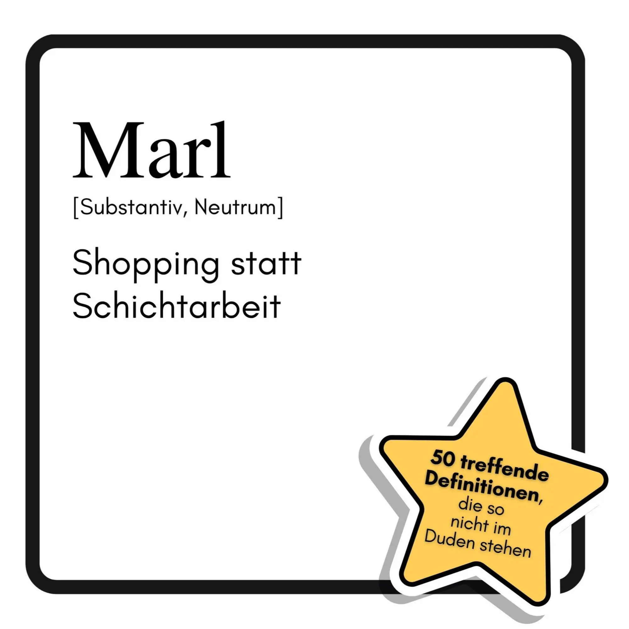 Cover: 9783695343195 | Marl | Shopping statt Schichtarbeit | Finn Fischer | Taschenbuch