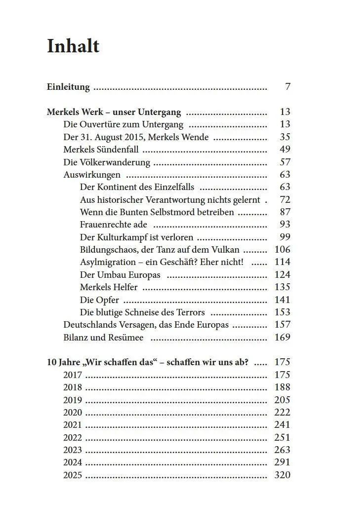 Bild: 9783702023195 | Merkels Werk - Unser Untergang | Gerald Grosz | Buch | 332 S. | 2025