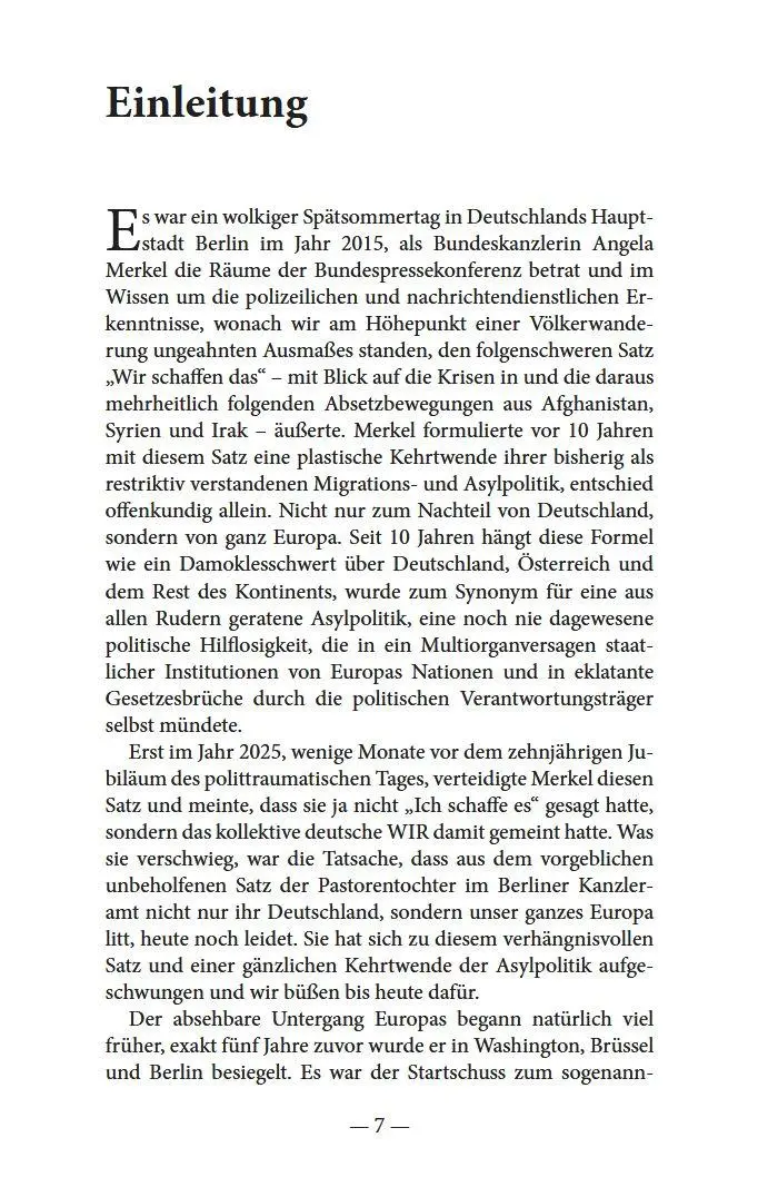 Bild: 9783702023195 | Merkels Werk - Unser Untergang | Gerald Grosz | Buch | 332 S. | 2025
