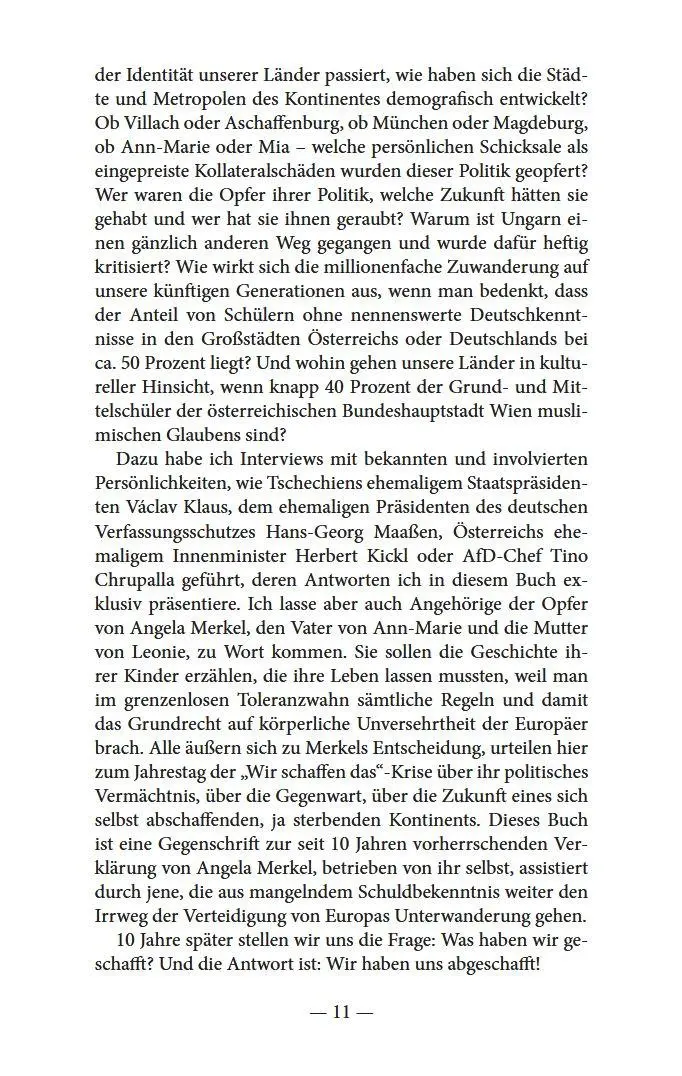 Bild: 9783702023195 | Merkels Werk - Unser Untergang | Gerald Grosz | Buch | 332 S. | 2025