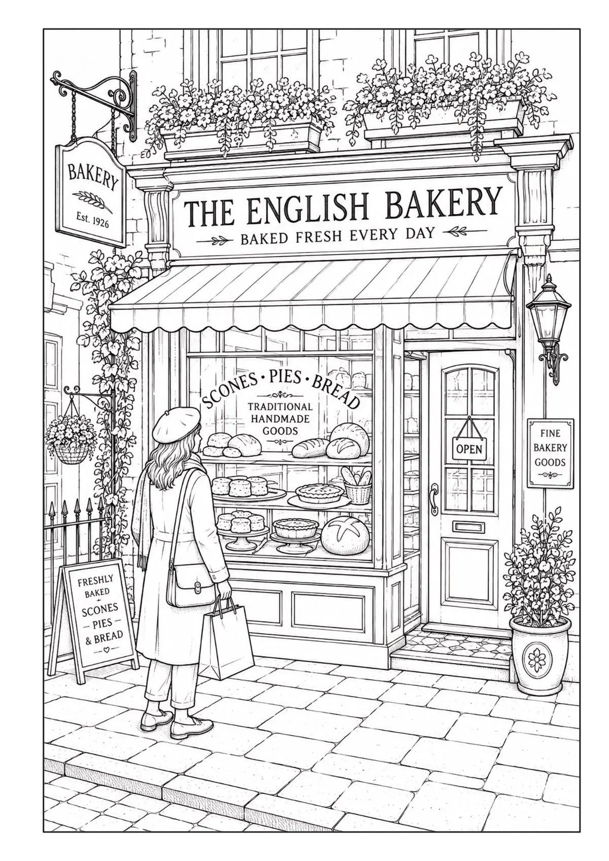 Bild: 9783986573195 | Very British - Großbritannien Malbuch für Erwachsene mit 70 schönen...