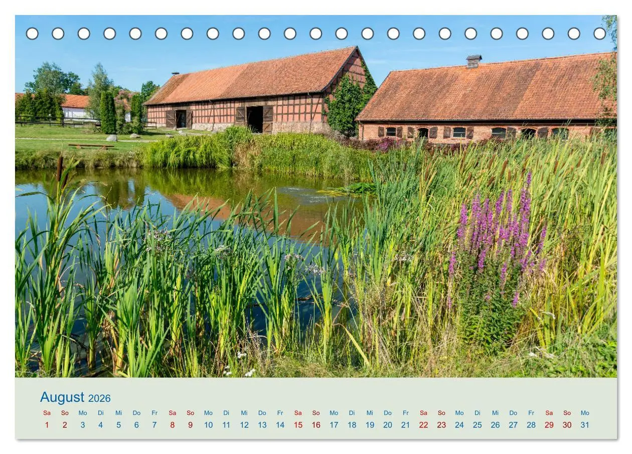 Bild: 9783457733295 | Wunderschönes Masuren (Tischkalender 2026 DIN A5 quer), CALVENDO...