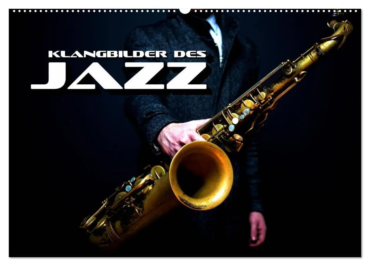 Cover: 9783457973295 | Klangbilder des Jazz (Wandkalender 2026 DIN A2 quer), CALVENDO...