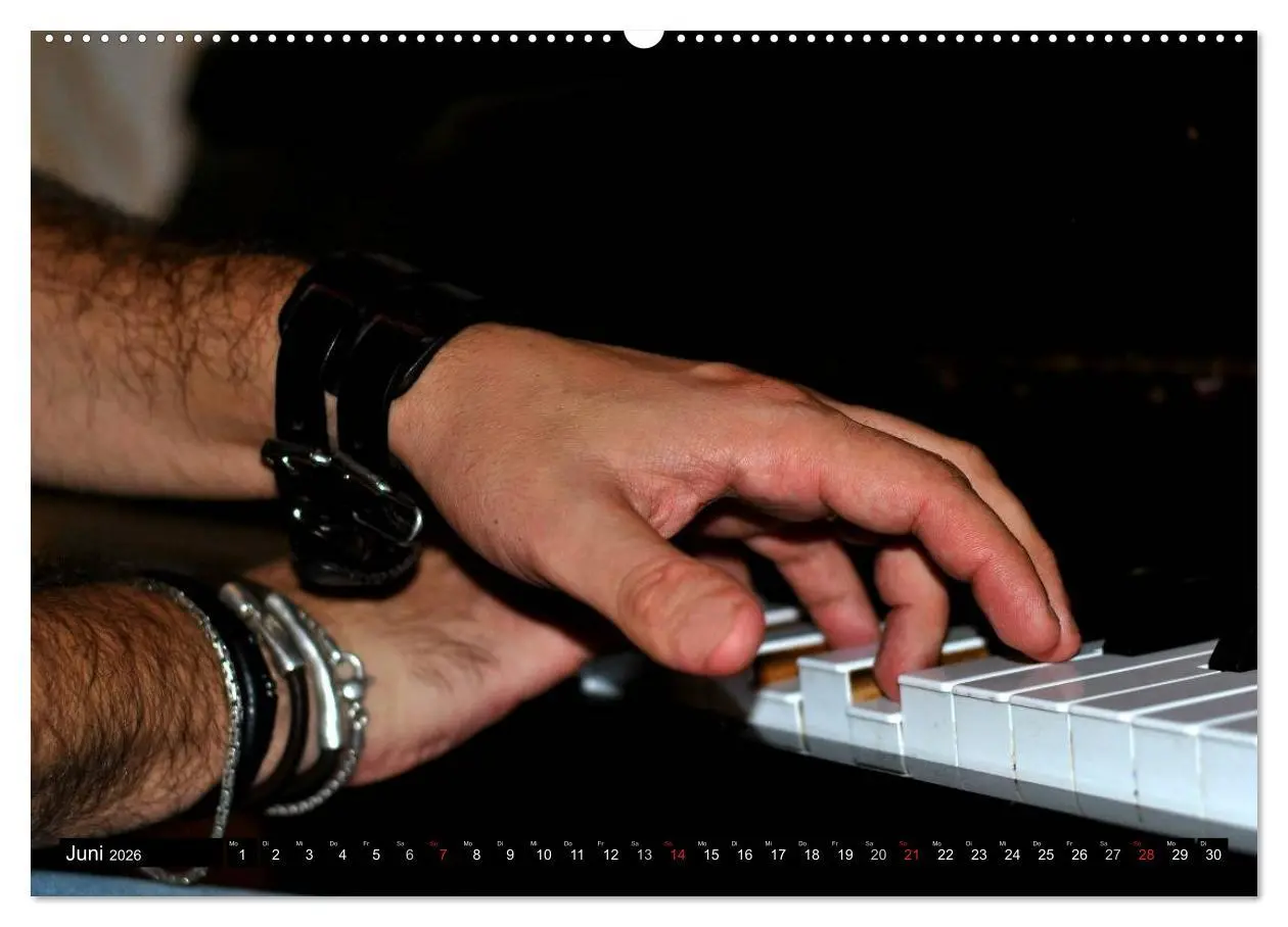 Bild: 9783457973295 | Klangbilder des Jazz (Wandkalender 2026 DIN A2 quer), CALVENDO...