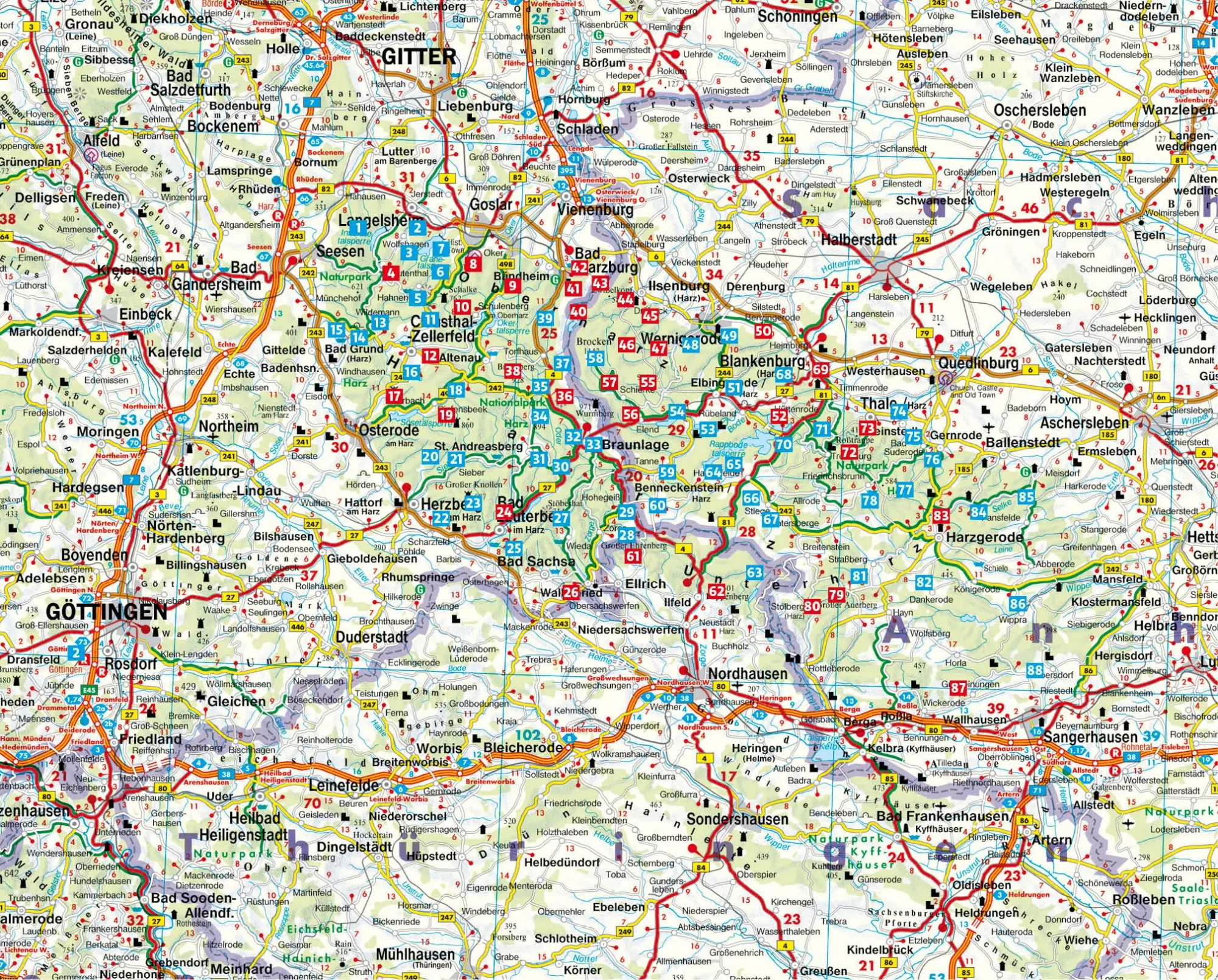 Bild: 9783763333295 | kurz &amp; gut! Harz | 88 Touren mit GPS-Tracks | Mark Zahel | Taschenbuch