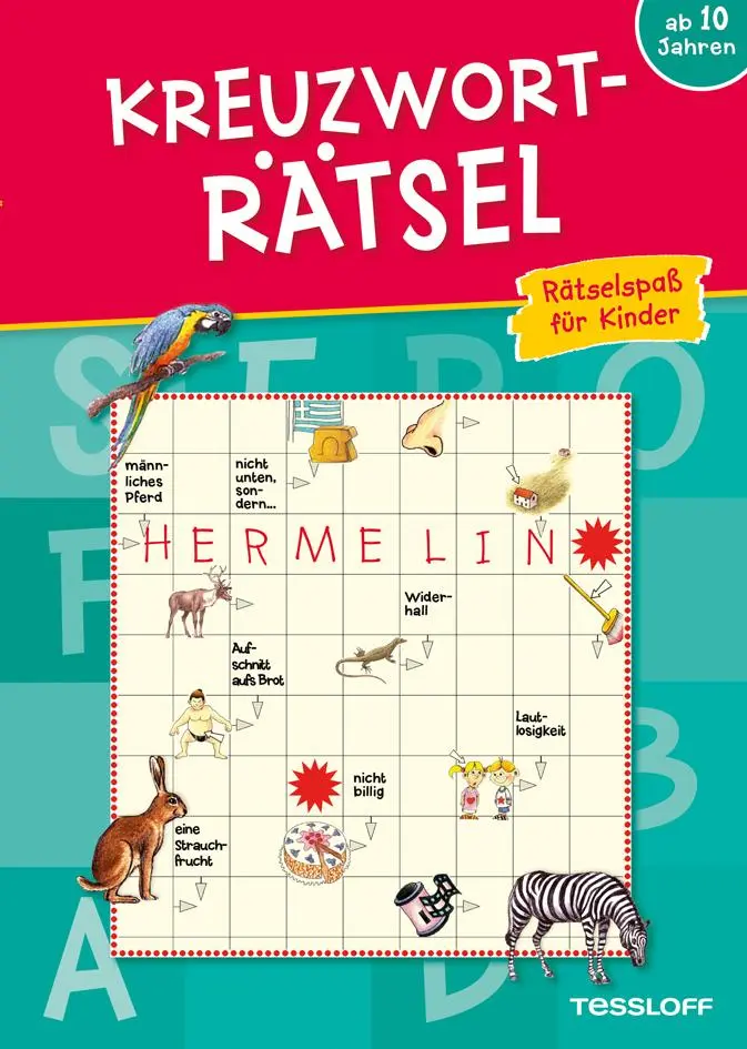 Cover: 9783788633295 | Kreuzworträtsel: Rätselspaß für Kinder (blau) | Behr | Taschenbuch