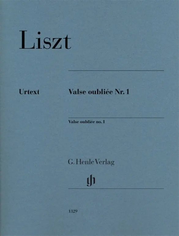Cover: 9790201813295 | Franz Liszt - Valse oubliée Nr. 1 | Besetzung: Klavier zu zwei Händen