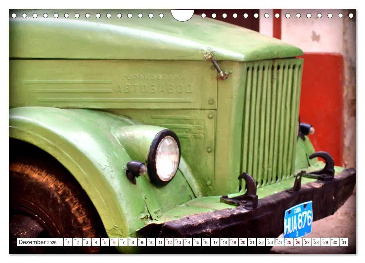 Bild: 9783457343395 | GAZ - LKW-Oldtimer der UdSSR (Wandkalender 2026 DIN A4 quer),...
