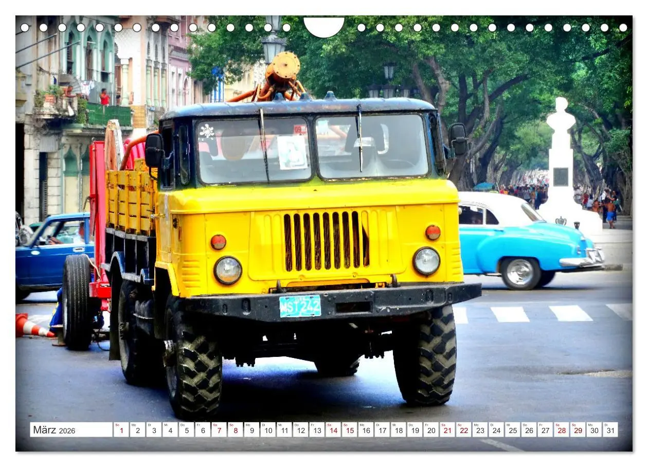 Bild: 9783457343395 | GAZ - LKW-Oldtimer der UdSSR (Wandkalender 2026 DIN A4 quer),...