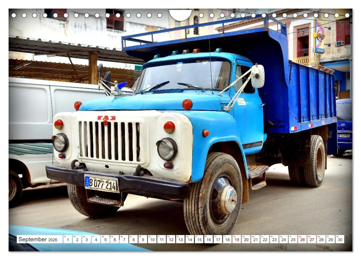 Bild: 9783457343395 | GAZ - LKW-Oldtimer der UdSSR (Wandkalender 2026 DIN A4 quer),...