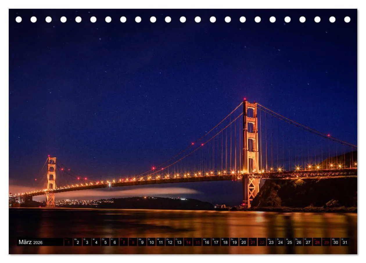 Bild: 9783457893395 | San Francisco Moments (Tischkalender 2026 DIN A5 quer), CALVENDO...