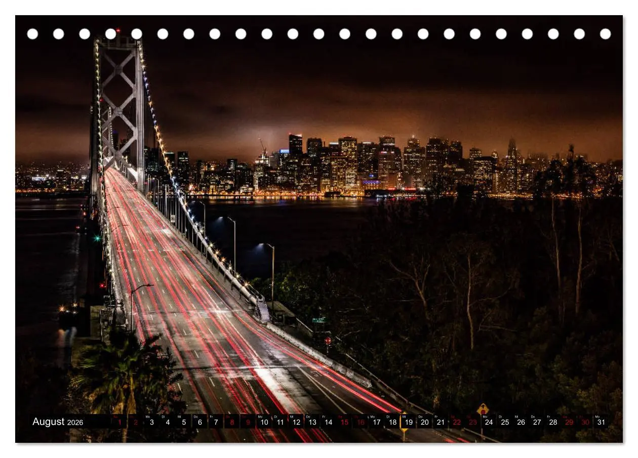 Bild: 9783457893395 | San Francisco Moments (Tischkalender 2026 DIN A5 quer), CALVENDO...