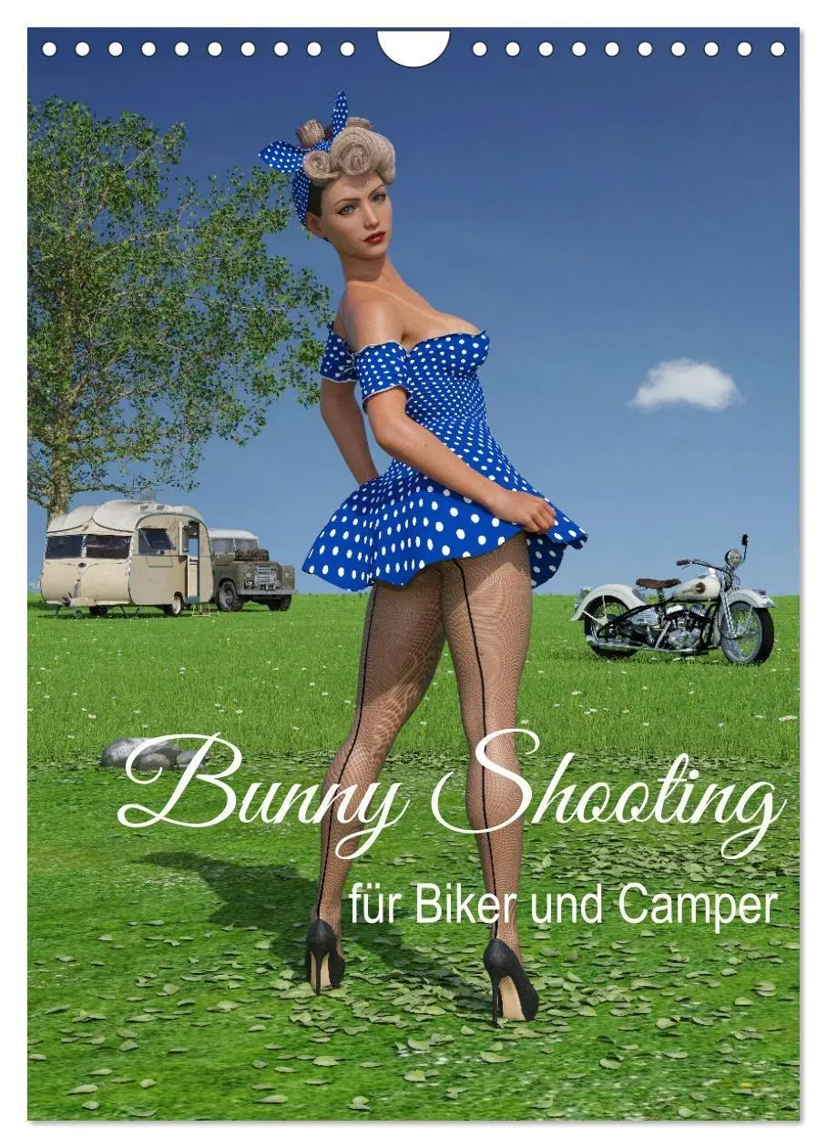 Cover: 9783516363395 | Bunny Shooting (Wandkalender 2026 DIN A4 hoch), CALVENDO...