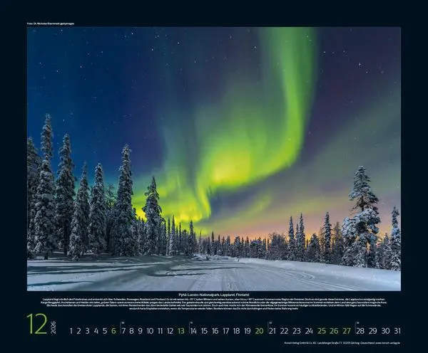 Bild: 9783731883395 | Bedrohte Naturparadiese 2026 | Verlag Korsch | Kalender | 14 S. | 2026
