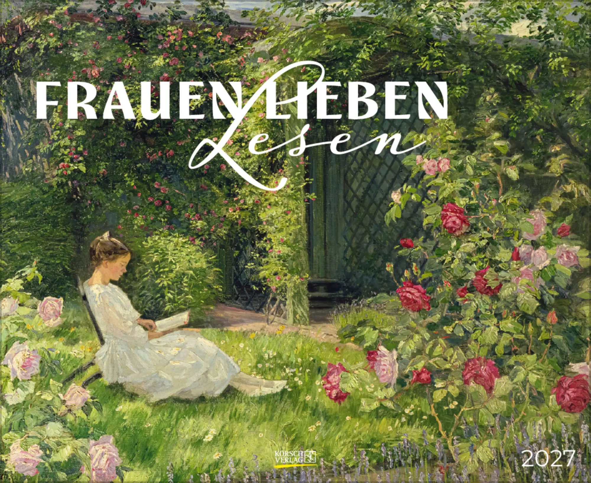 Cover: 9783819303395 | Frauen lieben Lesen 2027 | Verlag Korsch | Kalender | 14 S. | Deutsch