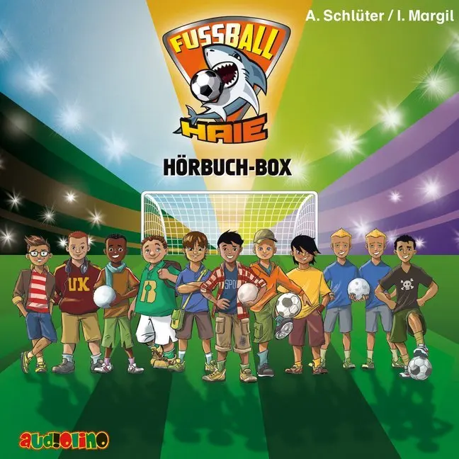 Cover: 9783867373395 | Fußball-Haie Hörbuch-Box, 5 Audio-CD | Andreas Schlüter (u. a.) | CD