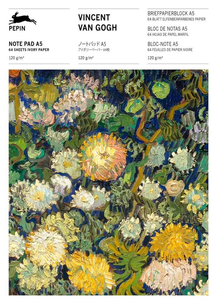 Cover: 9789460093395 | Vincent van Gogh | Writing Paper &amp; Note Pad A5 | Pepin van Roojen