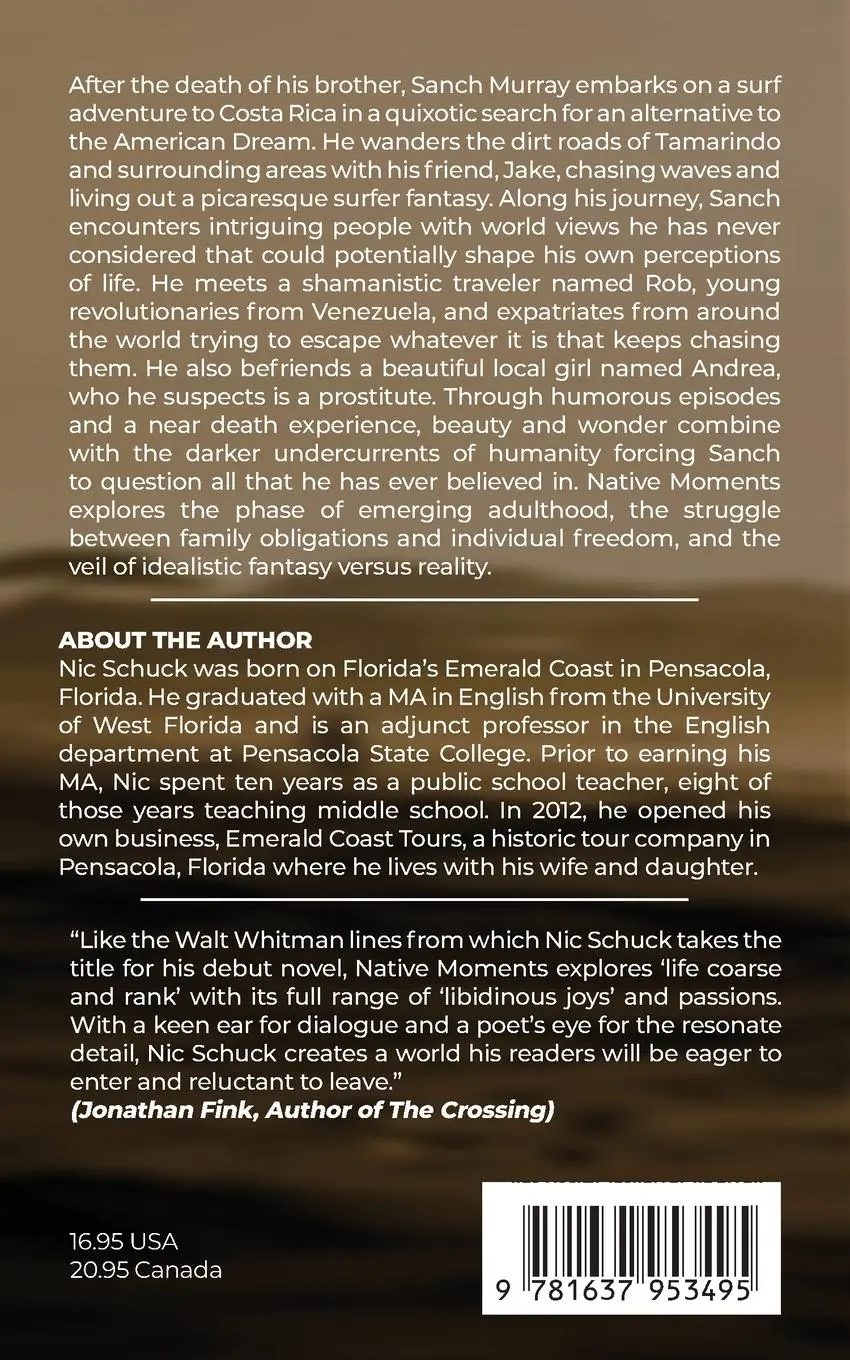 Rückseite: 9781637953495 | Native Moments | A Costa Rican Surf Adventure | Nic Schuck | Buch