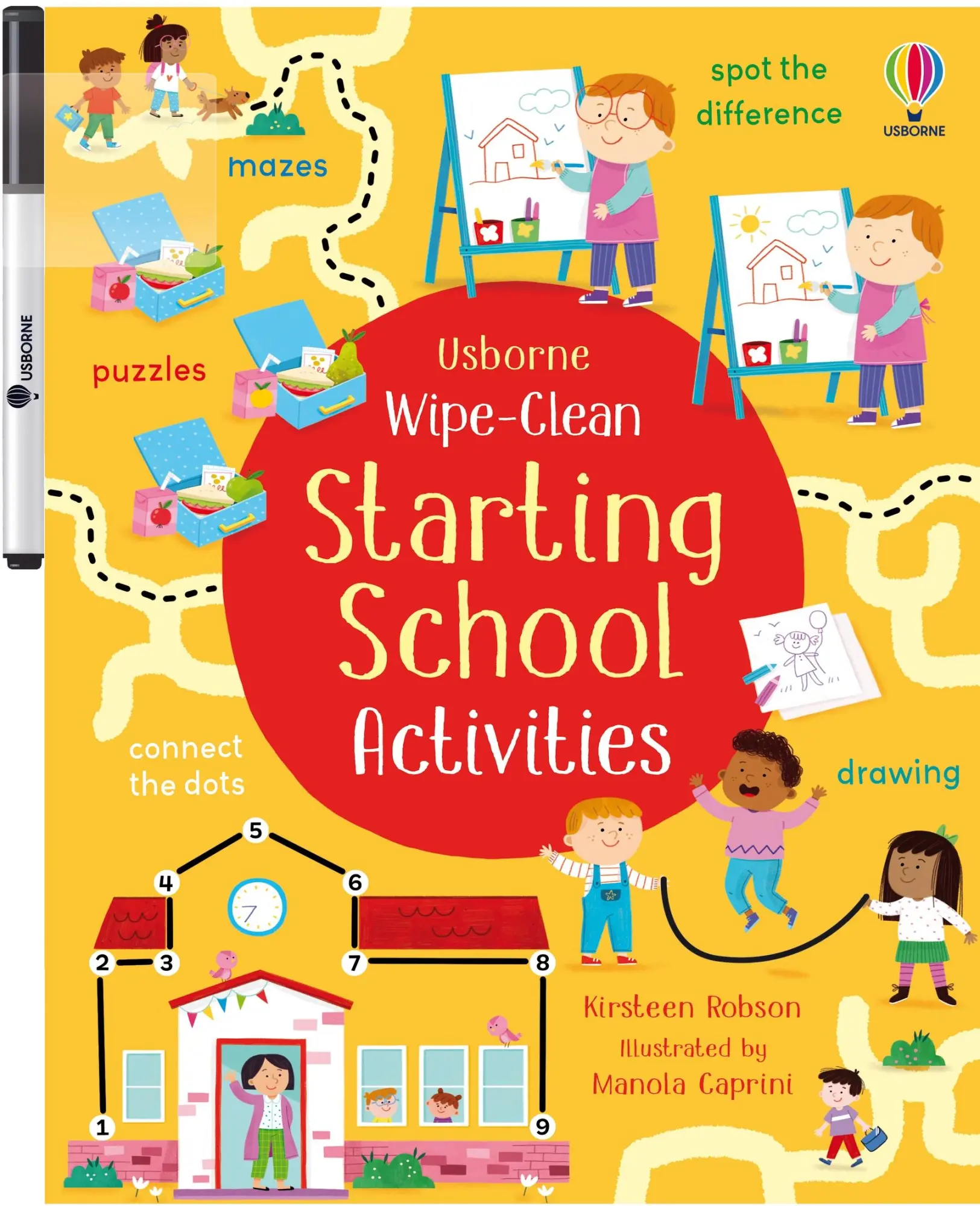 Cover: 9781835403495 | Wipe-Clean Starting School Activities | Kirsteen Robson | Taschenbuch