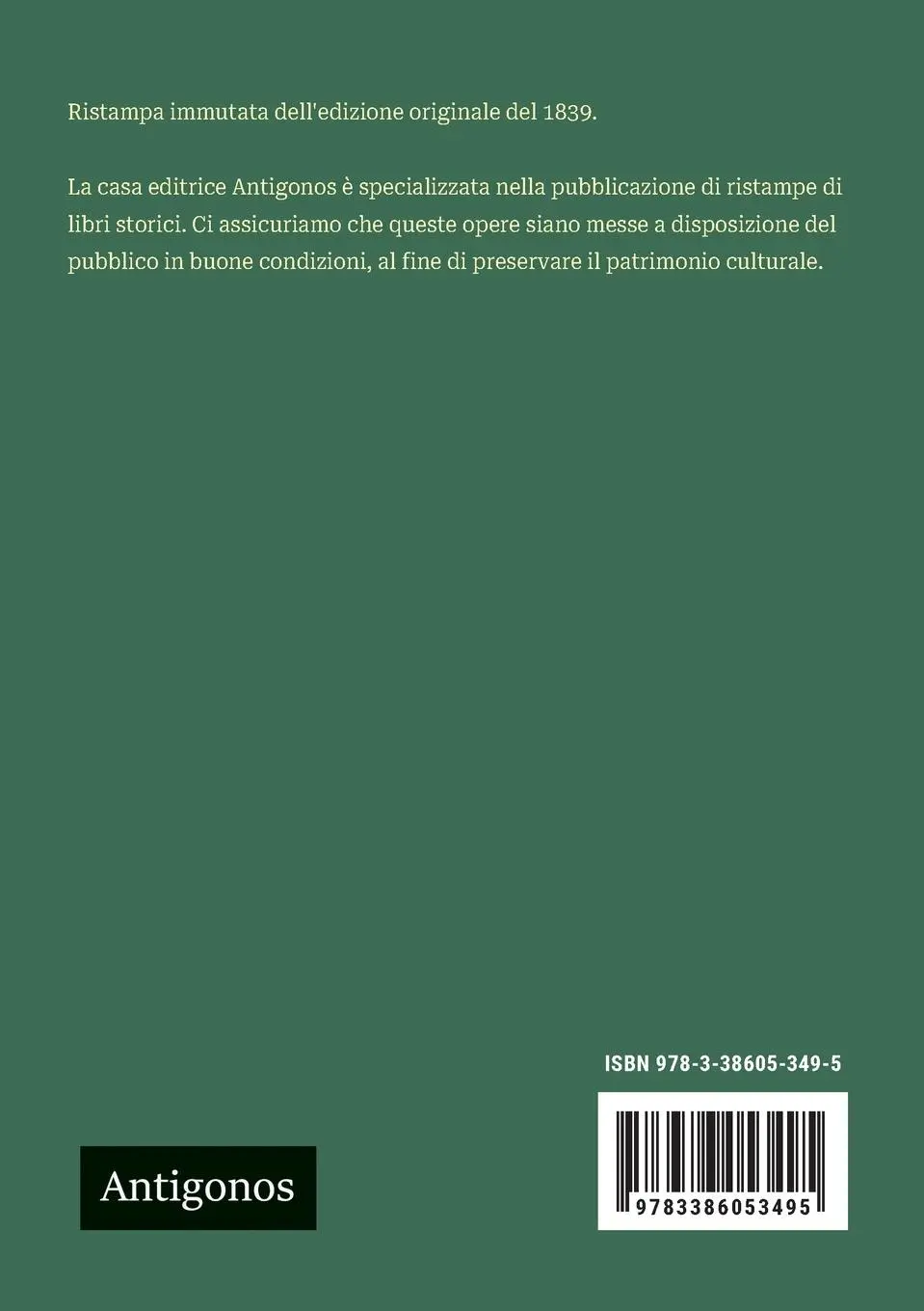 Rückseite: 9783386053495 | Per alcuni socii nella impresa de' reali teatri contro il sig....