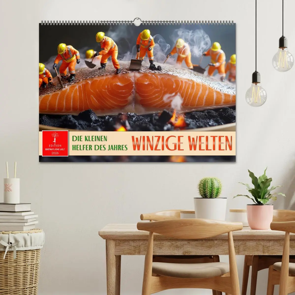 Bild: 9783457263495 | Winzige Welten - die kleinen Helfer des Jahres (Wandkalender 2026...