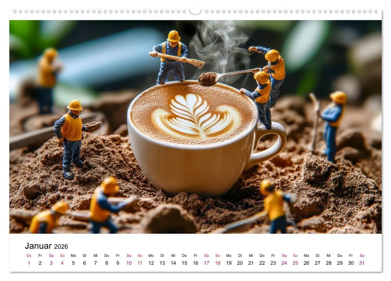 Bild: 9783457263495 | Winzige Welten - die kleinen Helfer des Jahres (Wandkalender 2026...