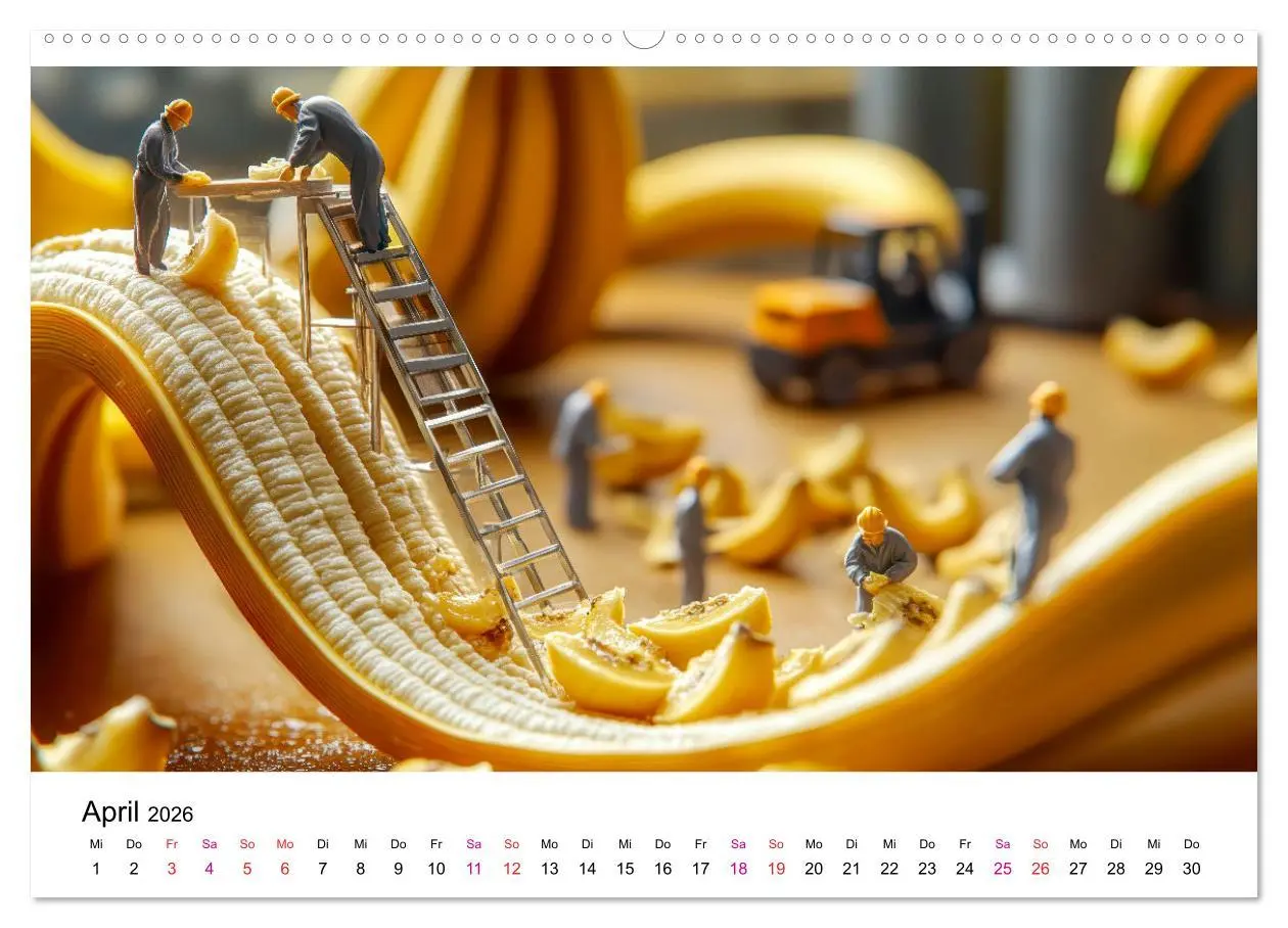 Bild: 9783457263495 | Winzige Welten - die kleinen Helfer des Jahres (Wandkalender 2026...