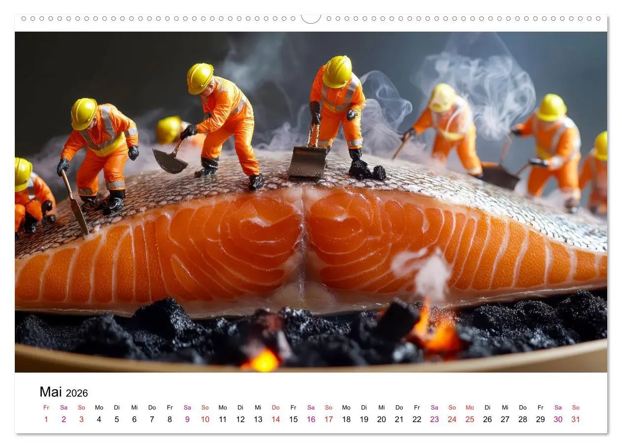 Bild: 9783457263495 | Winzige Welten - die kleinen Helfer des Jahres (Wandkalender 2026...
