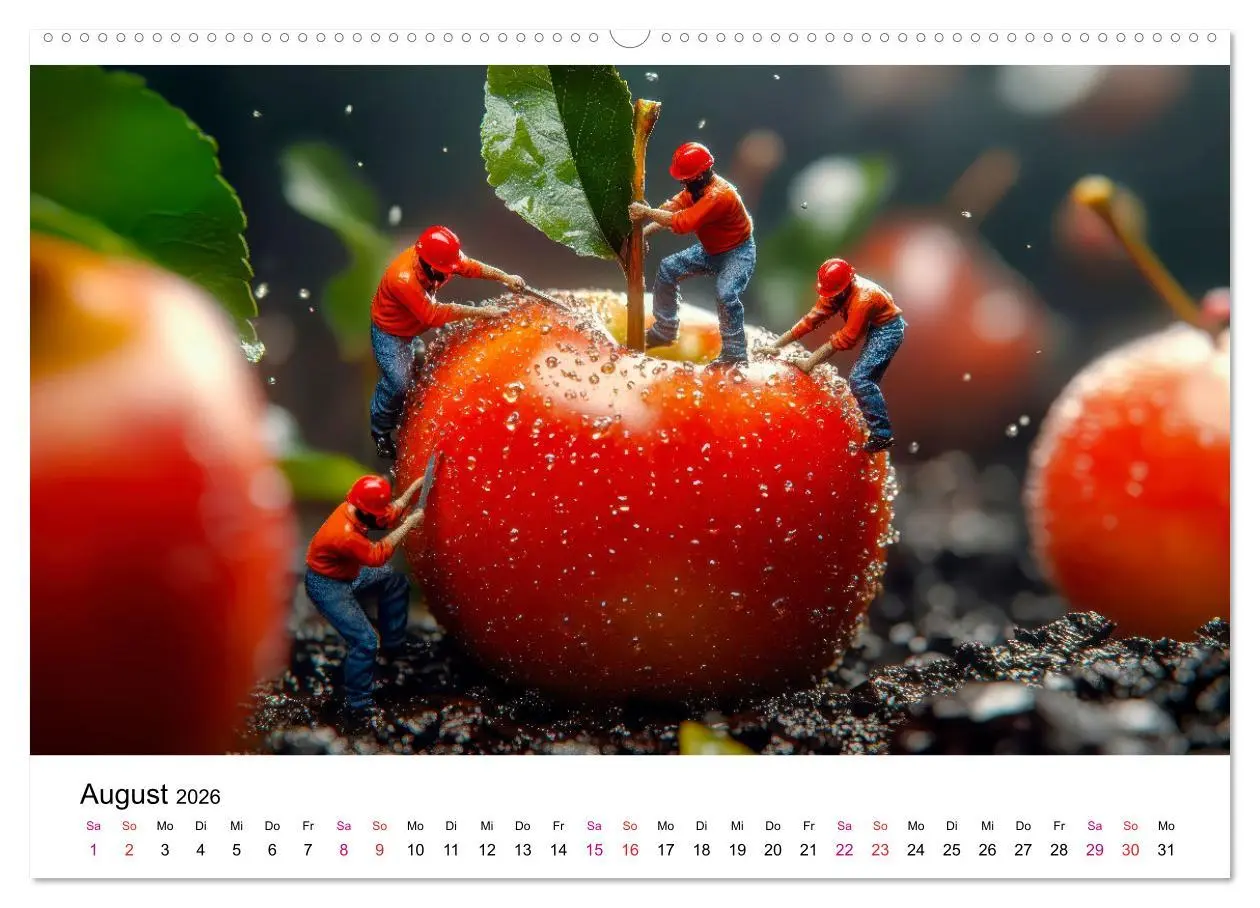 Bild: 9783457263495 | Winzige Welten - die kleinen Helfer des Jahres (Wandkalender 2026...