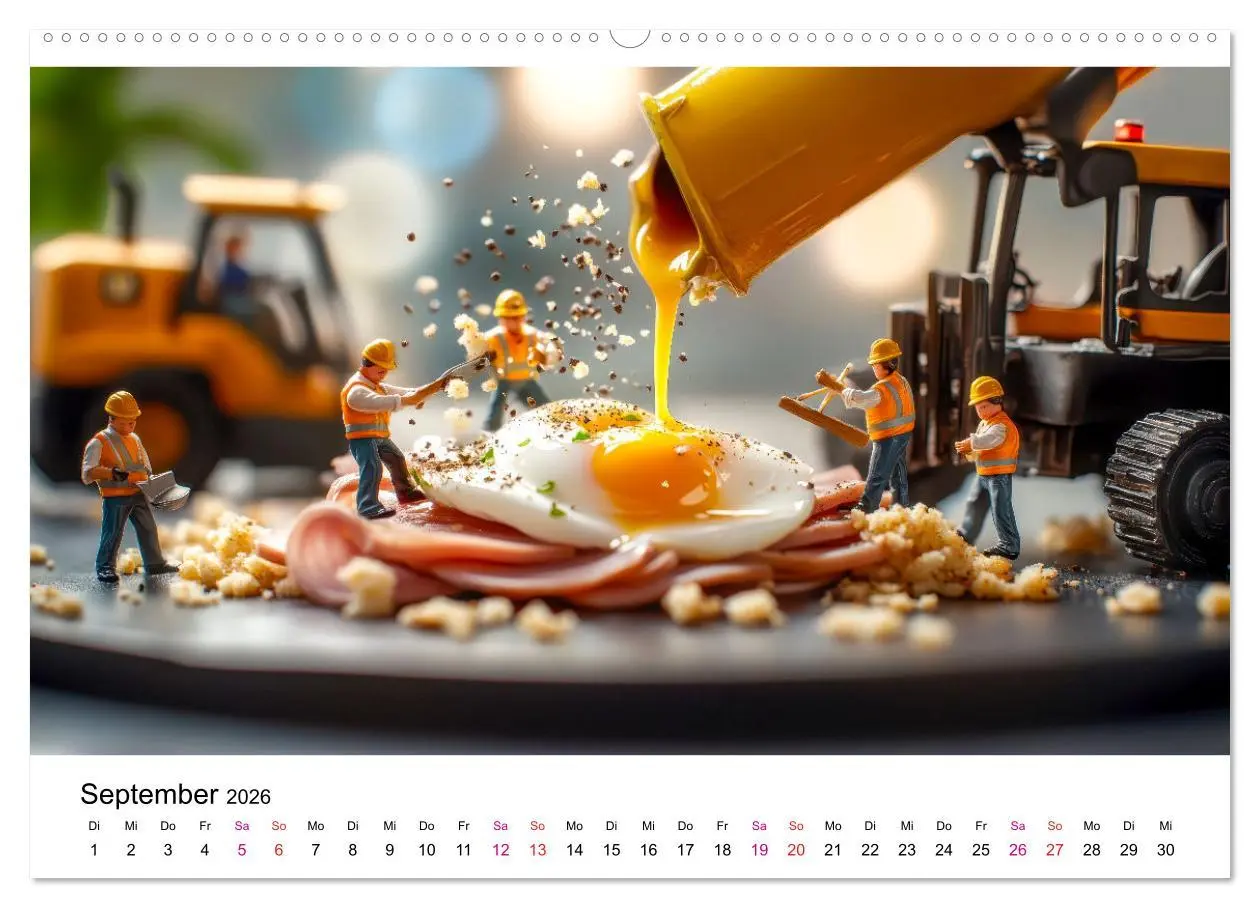 Bild: 9783457263495 | Winzige Welten - die kleinen Helfer des Jahres (Wandkalender 2026...